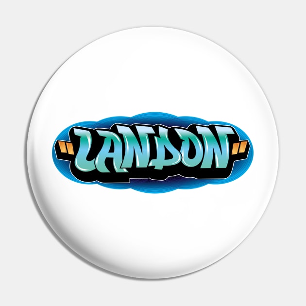 LANDON Pin by WildMeART