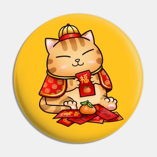 Ang Pao Kitty Pin