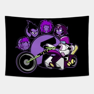 Cyborg to the rescue Tapestry