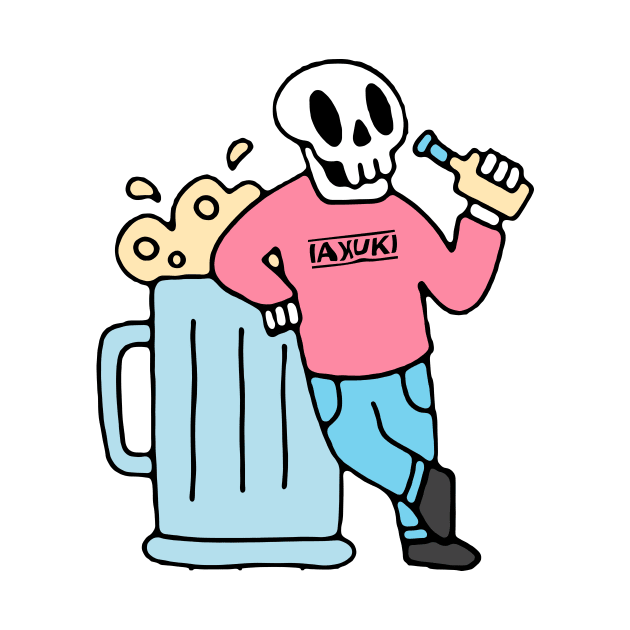 Drunk Skull by IAKUKI