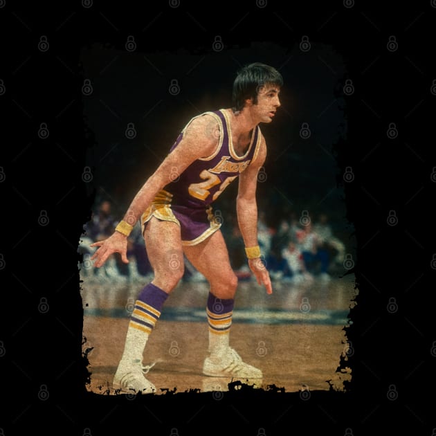 Gail Goodrich, 1975 by Omeshshopart