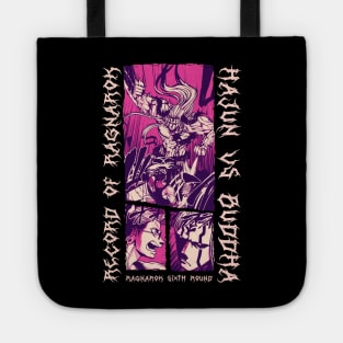 Buddha vs Hajun - RECORD RAGNAROK - SHUUMATSU VALKYRIE Manga Design V1 Tote