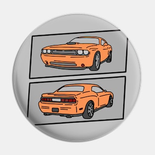 second view muscle car Pin