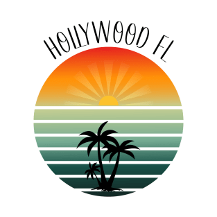 Hollywood Florida Sunrise T-Shirt