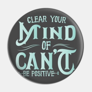 Clear Mind Pin