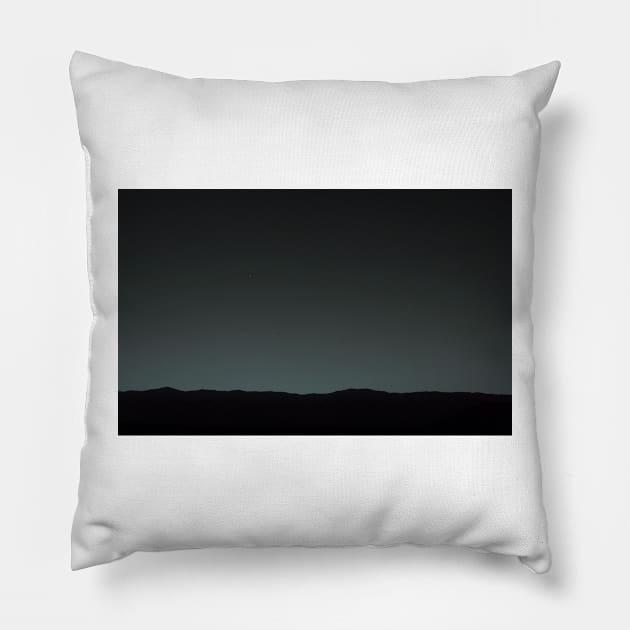 Earth from Mars, Curiosity image (C022/8323) Pillow by SciencePhoto