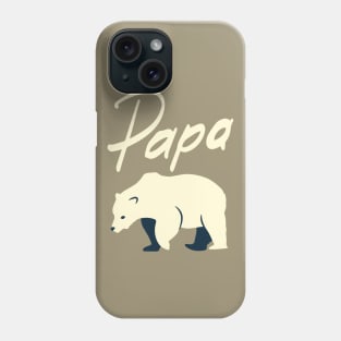 Papa bear Design Phone Case