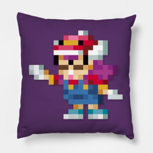 Arale low-res pixelart Pillow