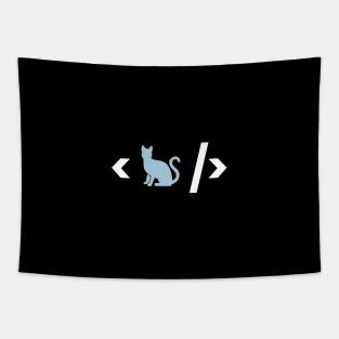CAT AND CODE - PROGRAMMING Tapestry
