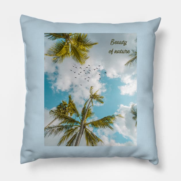 Beaty of nature Pillow by Biktar.com