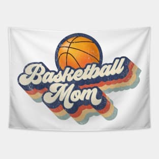 Retro Basketball Mom Mother's Day Tapestry