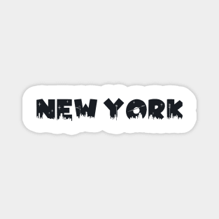 New York Cityscape Magnet