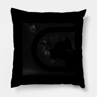 Bullrot Galaxy Dark et nom Pillow