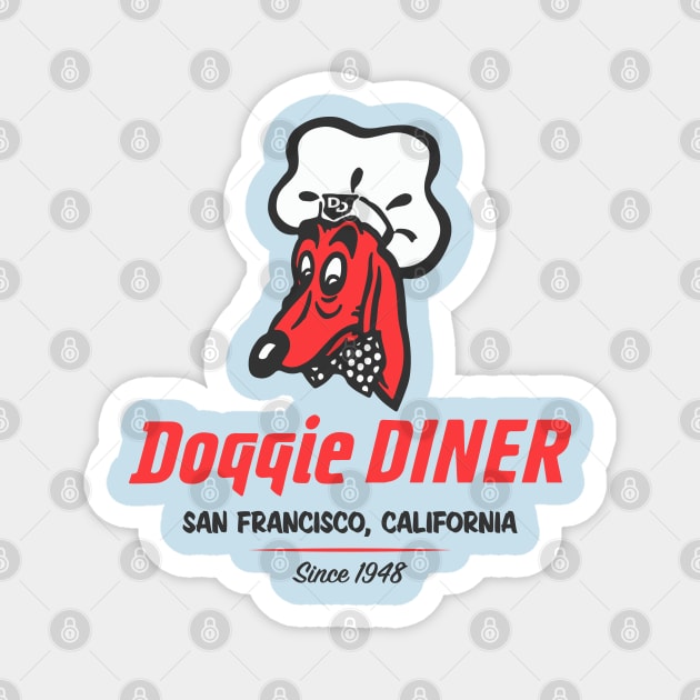 Doggie Diner Magnet by JCD666