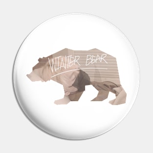 Taehyung's Winter Bear Pin