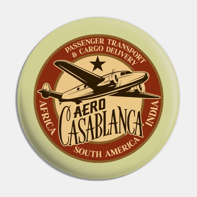 Aero Casablanca Pin by RangerRob