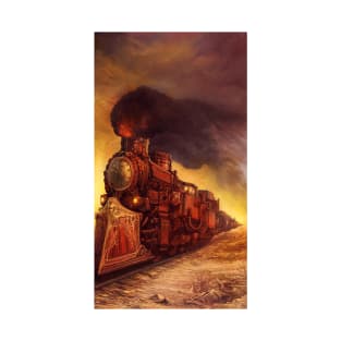 Steampunk Locomotive T-Shirt