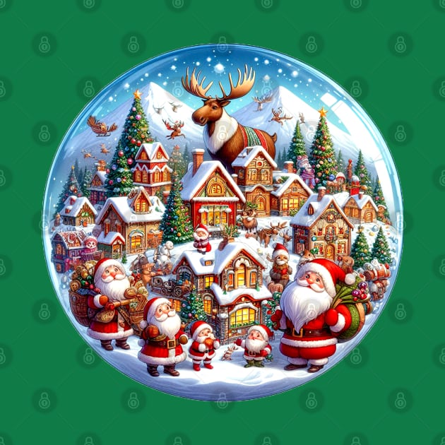 Santa Claus Village by Print&fun