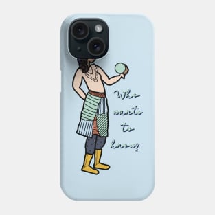 "Who Wants to Know?" Fantasy Fortune-Teller Phone Case