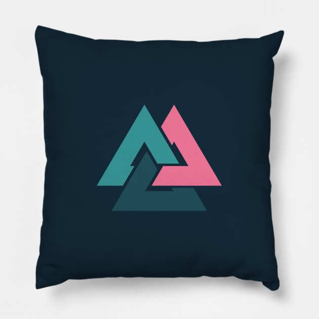 Rad Odin Pillow by BadBox