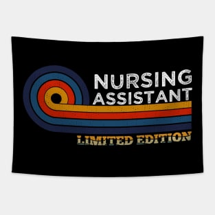 Funny Vintage Nursing Assistant Design Nurse Gift Ideas Humor Tapestry