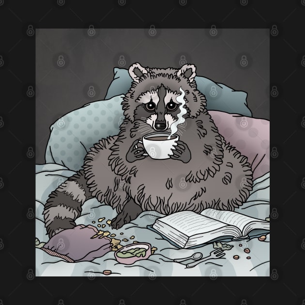 Raccoon by tiina menzel