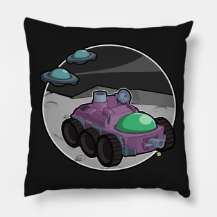 Patroling in the moon Pillow