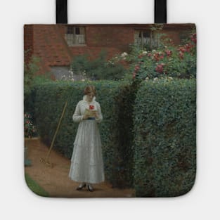 Le Billet Doux by Edmund Leighton Tote