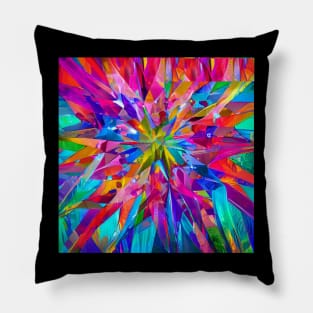 crystal module gemstone Pillow