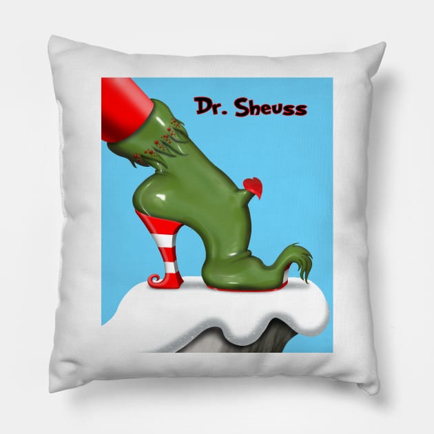 Dr. Sheuss Pillow by AnarKissed