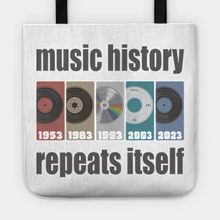 Music History, Repeats Itself Tote