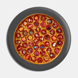 Pizza Supreme Pin