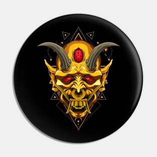 oni mask shinigami Pin