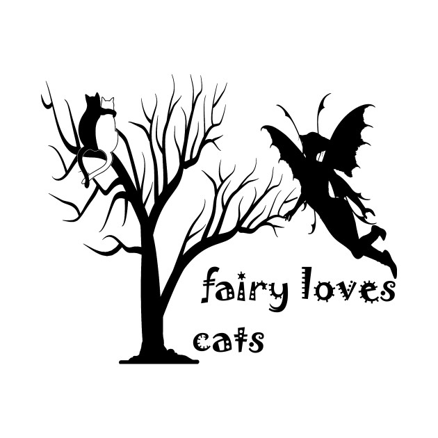 fairy loves cats by medasven