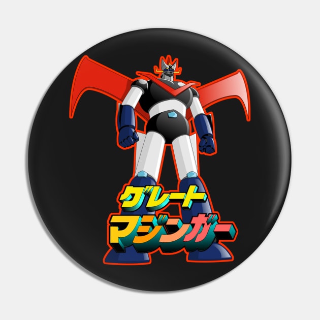 Great Mazinger Pin by Pop Fan Shop