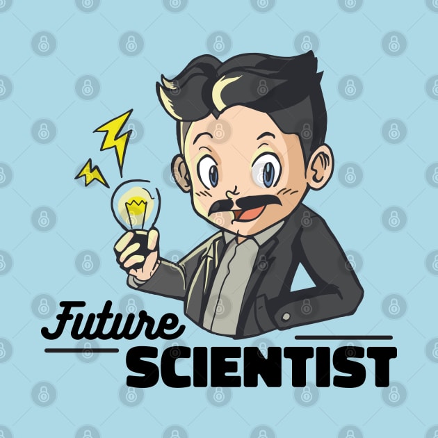 Future Scientist - Back To School Tesla by Krishnansh W.