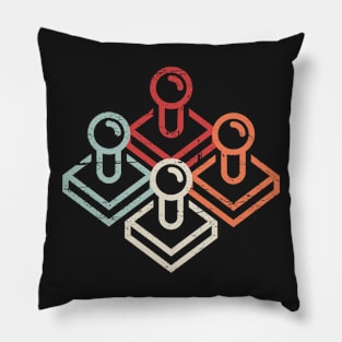 Retro Gamer Arcade Joysticks Pillow