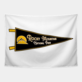 Rocky Mountain National Park Pennant Tapestry