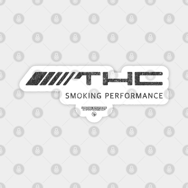 THC Performance Magnet by Wrongteeshirt