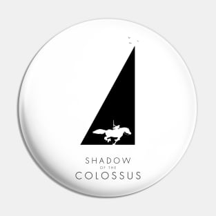 Shadow of the Colossus - Sanctuary silhouette black Pin