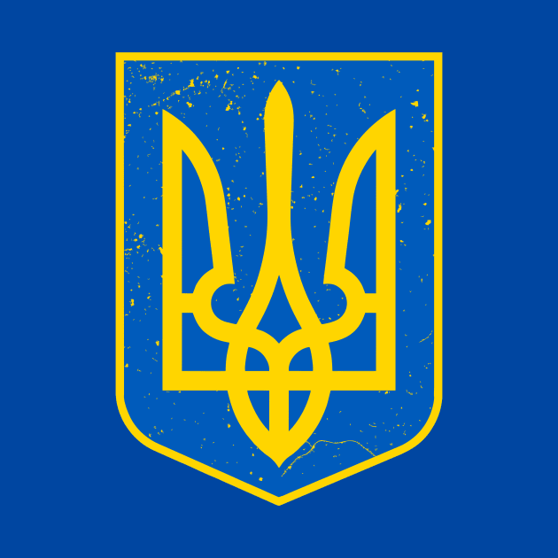 Ukraine Flag by Virly