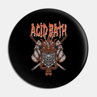 Acid Bath southern metal Pin