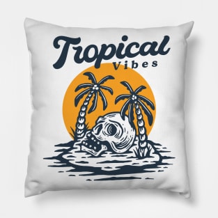 Tropical vibes Pillow