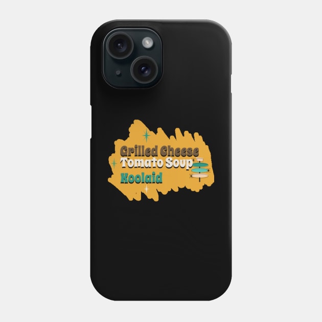 Retro Lunch Grilled Cheese Phone Case by ArtisticEnvironments