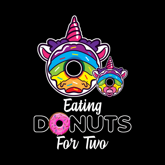 Eating donuts for two - Donuts Unicorn and Dummy by Cedinho