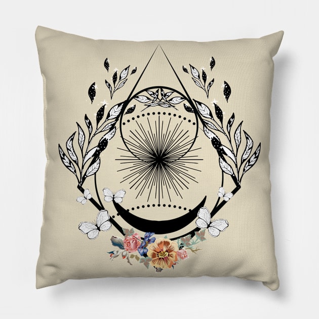 Boho Style Art Pillow by BWXshirts