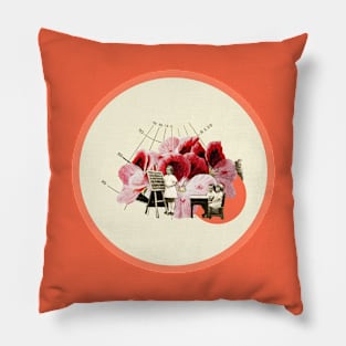 children with flower Pillow