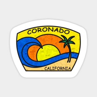 Coronado California Surfing Pacific Ocean Surf Beach Magnet