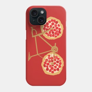 Bicycle Pizza Wheels Phone Case