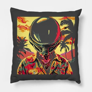 Miami virus Pillow